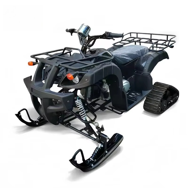Outdoor Adventure Recreation - Schneemobil 150cc 200cc, Kettengetriebener Allterrain-Schlitten, Freizeitfahrzeug