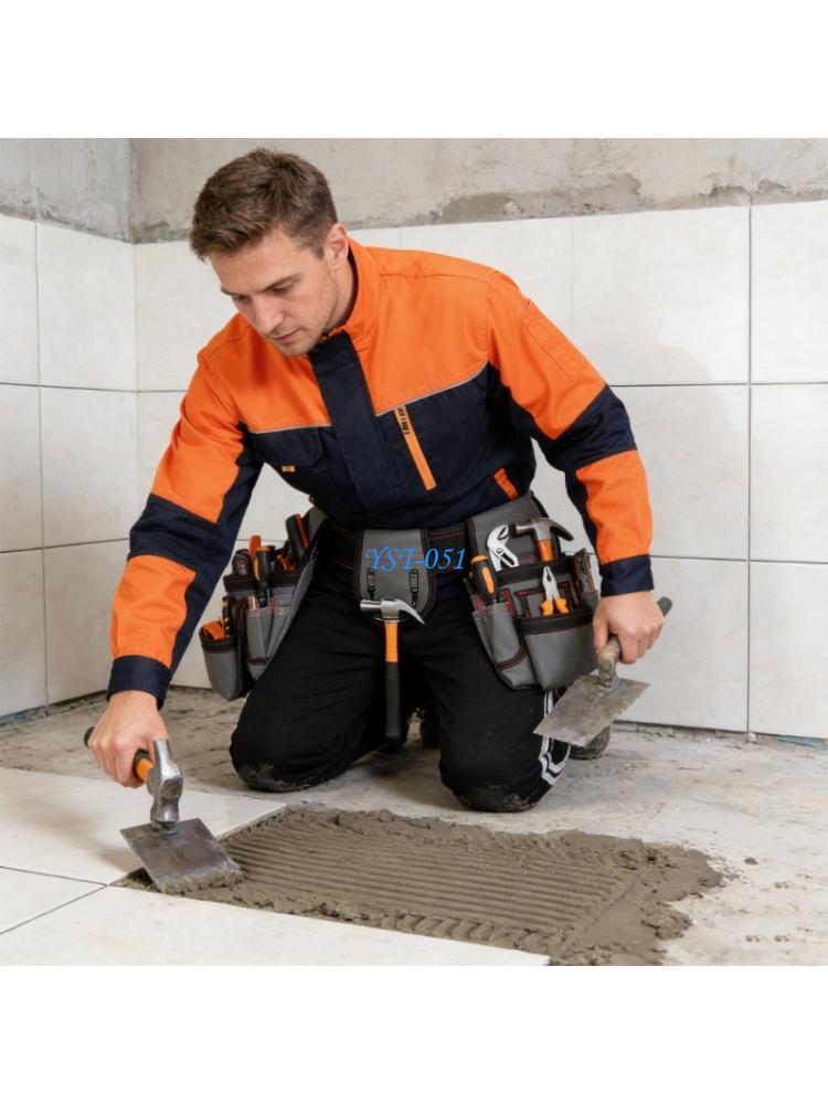Outdoor Adventure Jobs - E15A Multipocket 600D Tuch Werkzeug Hüfttasche