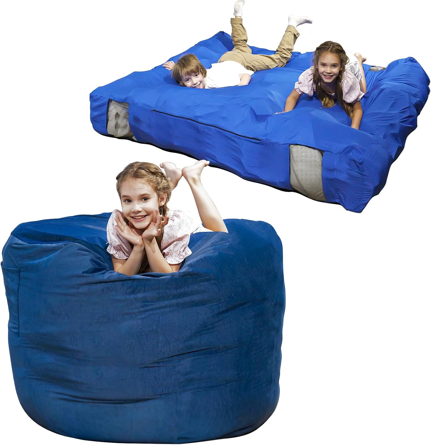 Crash Pad Folding - Sitzsack und sensorisches Crash-Pad, wandelbarer Sitzsack,
