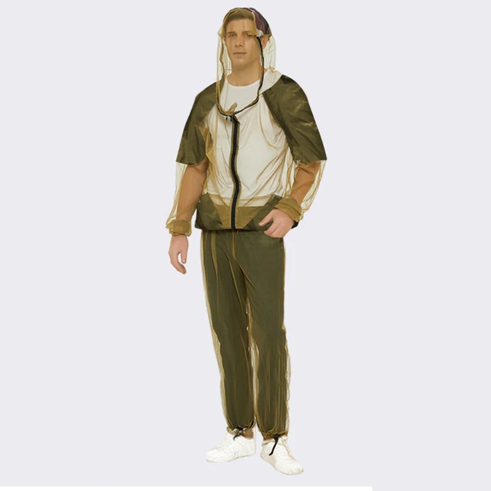 Outdoor Adventure Outfit - Wander- und Angelanzug mit Insektenschutz, Atmungsaktive