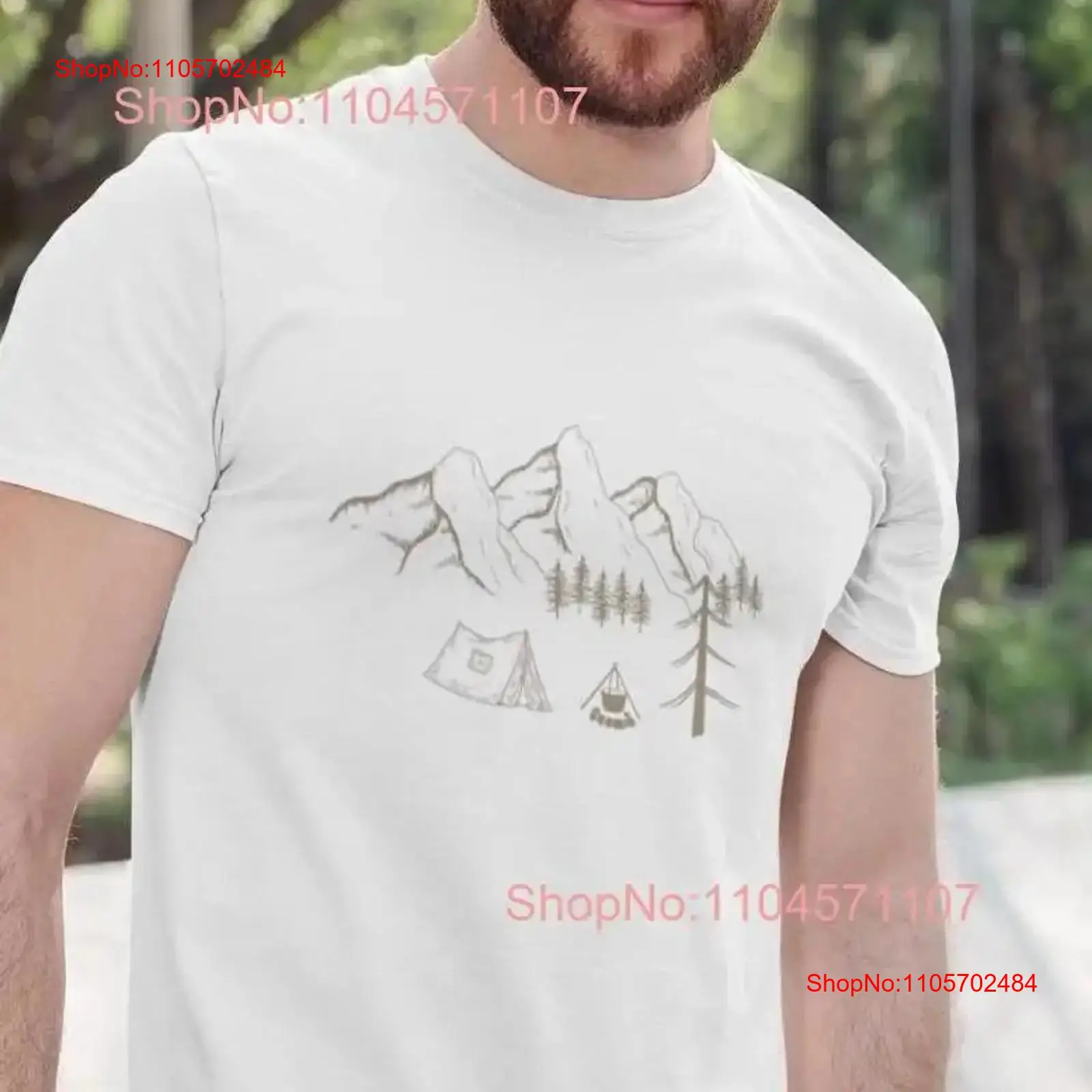 Outdoor Adventure Outfit - Mountain Camping T-Shirt Abenteuer Naturliebhaber Reisen