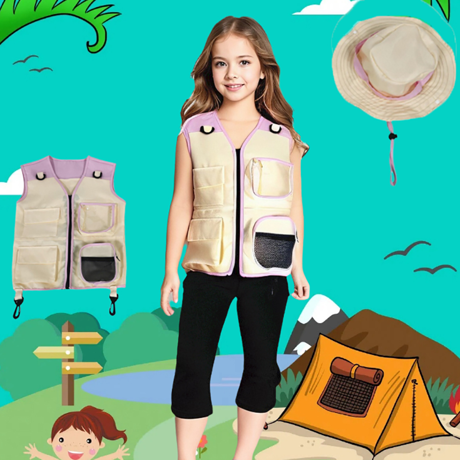 Kinder Explorer Weste Hut Anzu – Outdoor Adventure Kids Party Bewertung und Preis