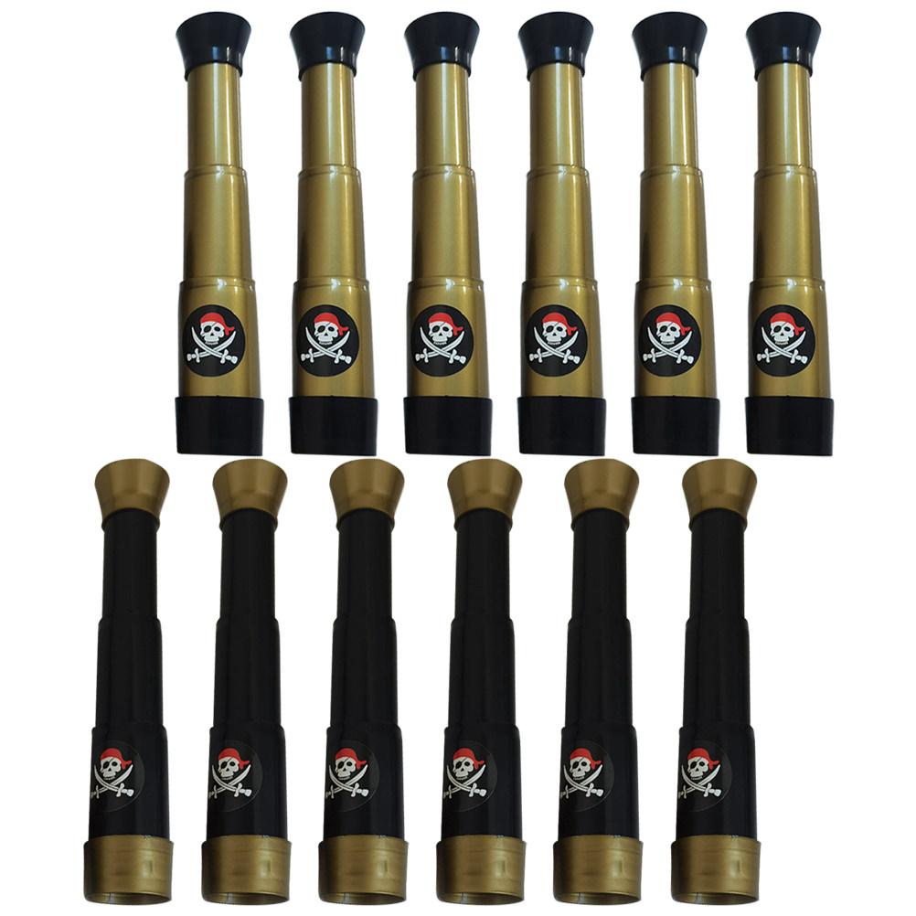 12-teiliges Piraten-Teleskop-S – Outdoor Adventure Kids Party Bewertung und Preis