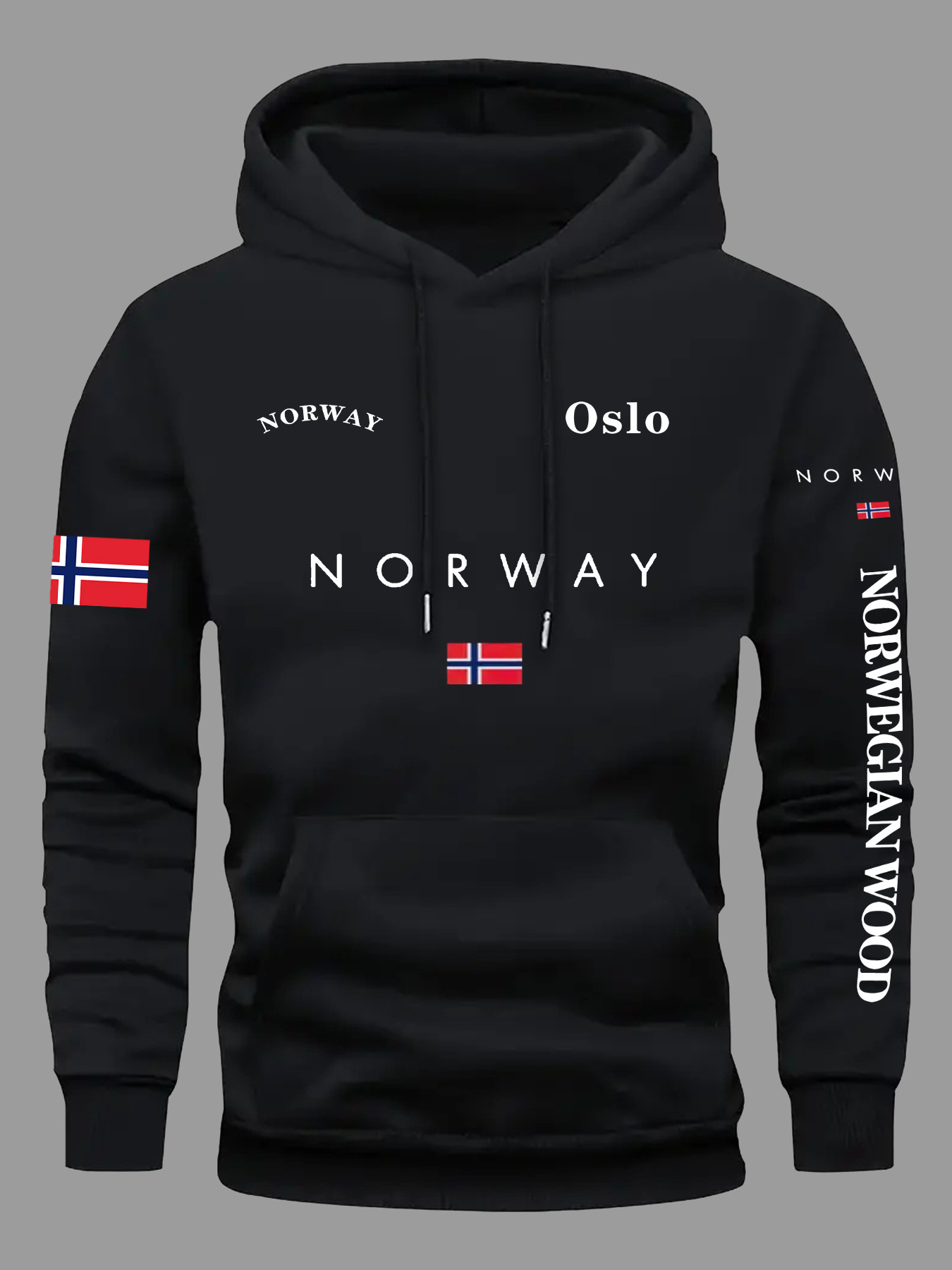 NORWEGEN-Flagge Hoodies für Mä – Outdoor Adventure Outfit Bewertung und Preis