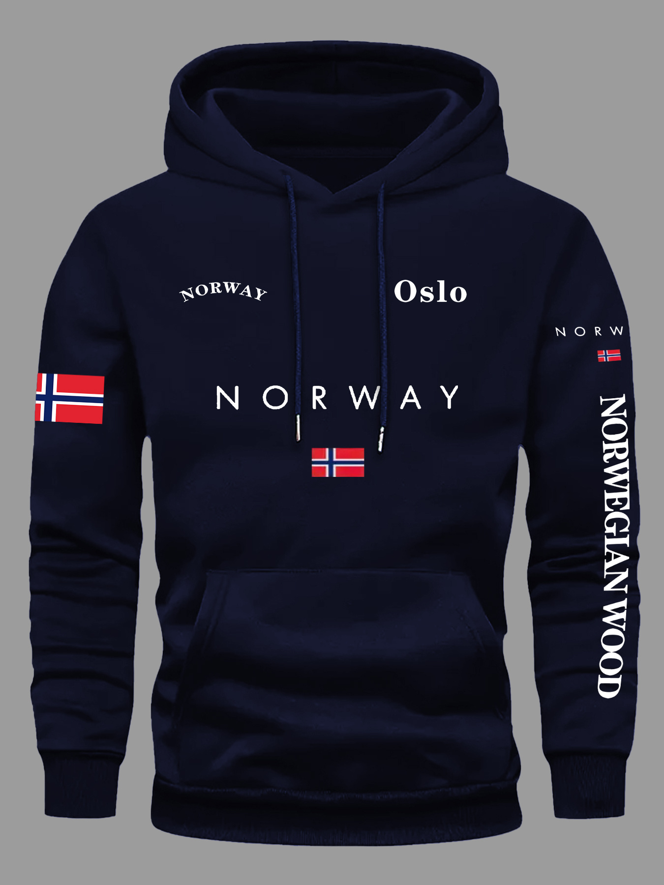 NORWEGEN-Flagge Hoodies für Mä – Outdoor Adventure Outfit Bewertung und Preis