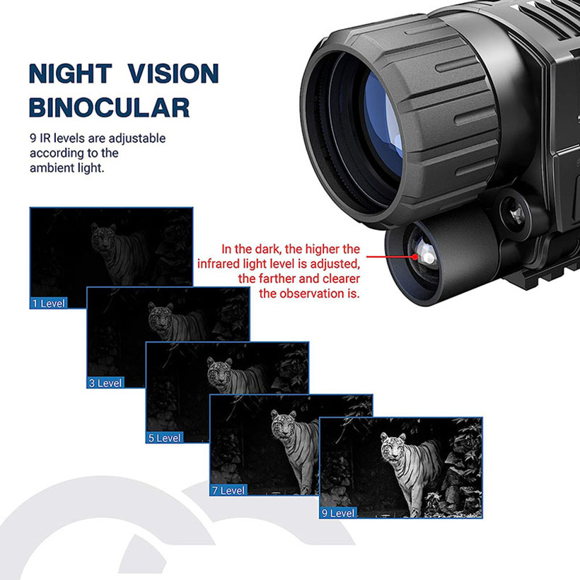 Nachtsicht-Jagdfernglas für Sc – Outdoor Adventure Video Bewertung und Preis