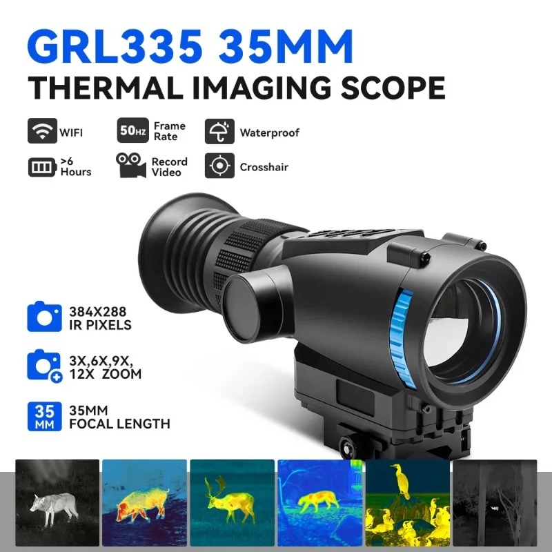 384*288 50Hz Wärmebildzielfern – Outdoor Adventure Video Bewertung und Preis