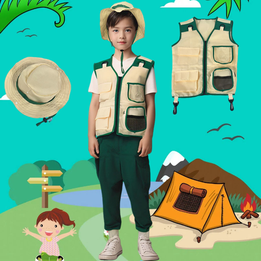 Kinder Camping Explorer Weste  – Outdoor Adventure Kids Party Bewertung und Preis