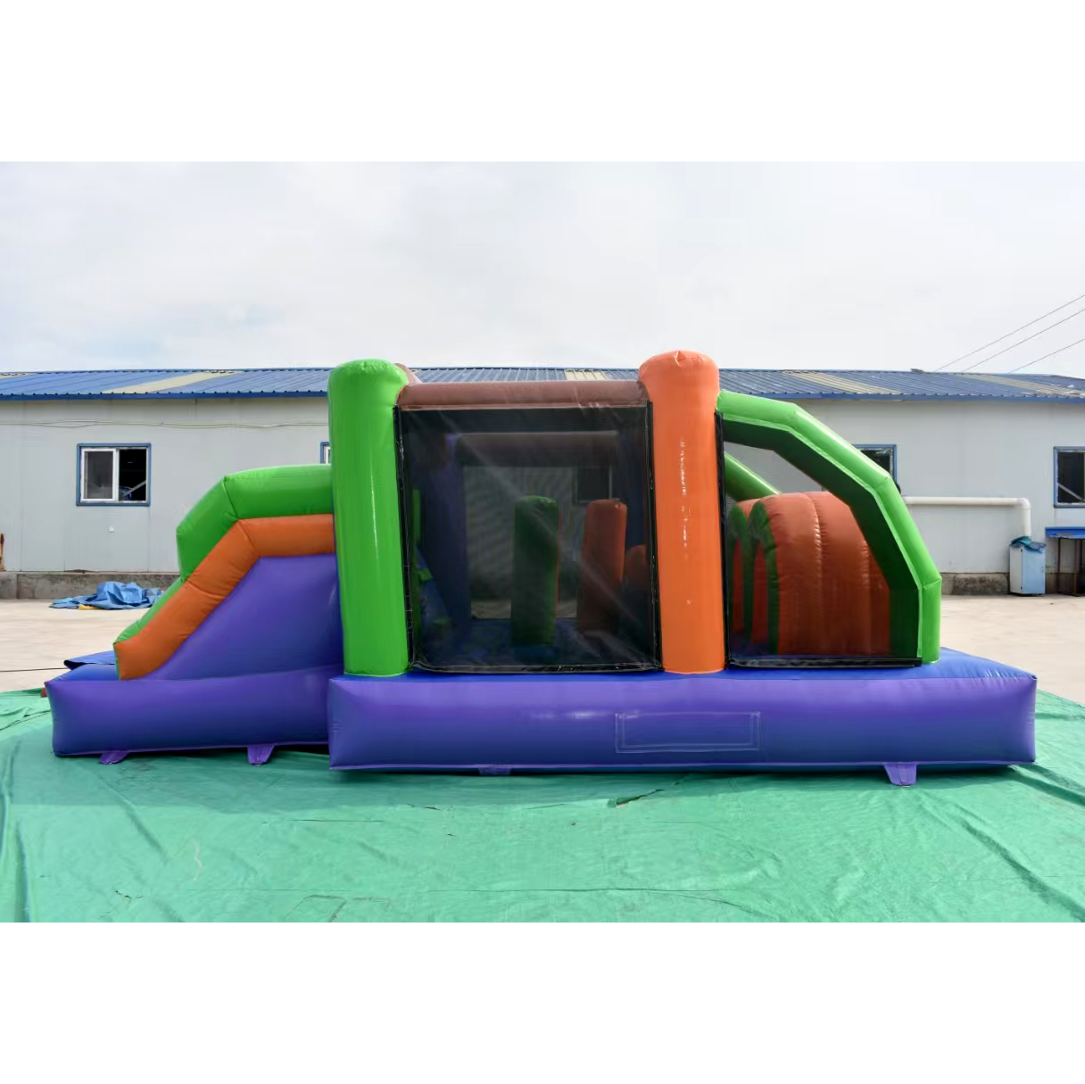 6x3x3m Aufblasbare Hüpfburg fü – Outdoor Adventure Kids Party Bewertung und Preis